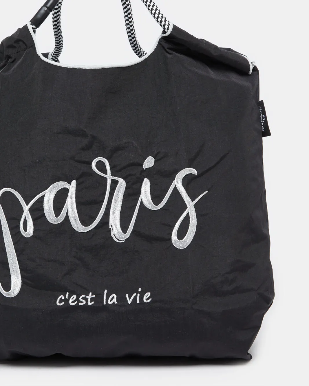 Women Black Printed Shopper Bag sold by Redtag product image thumbnail 3