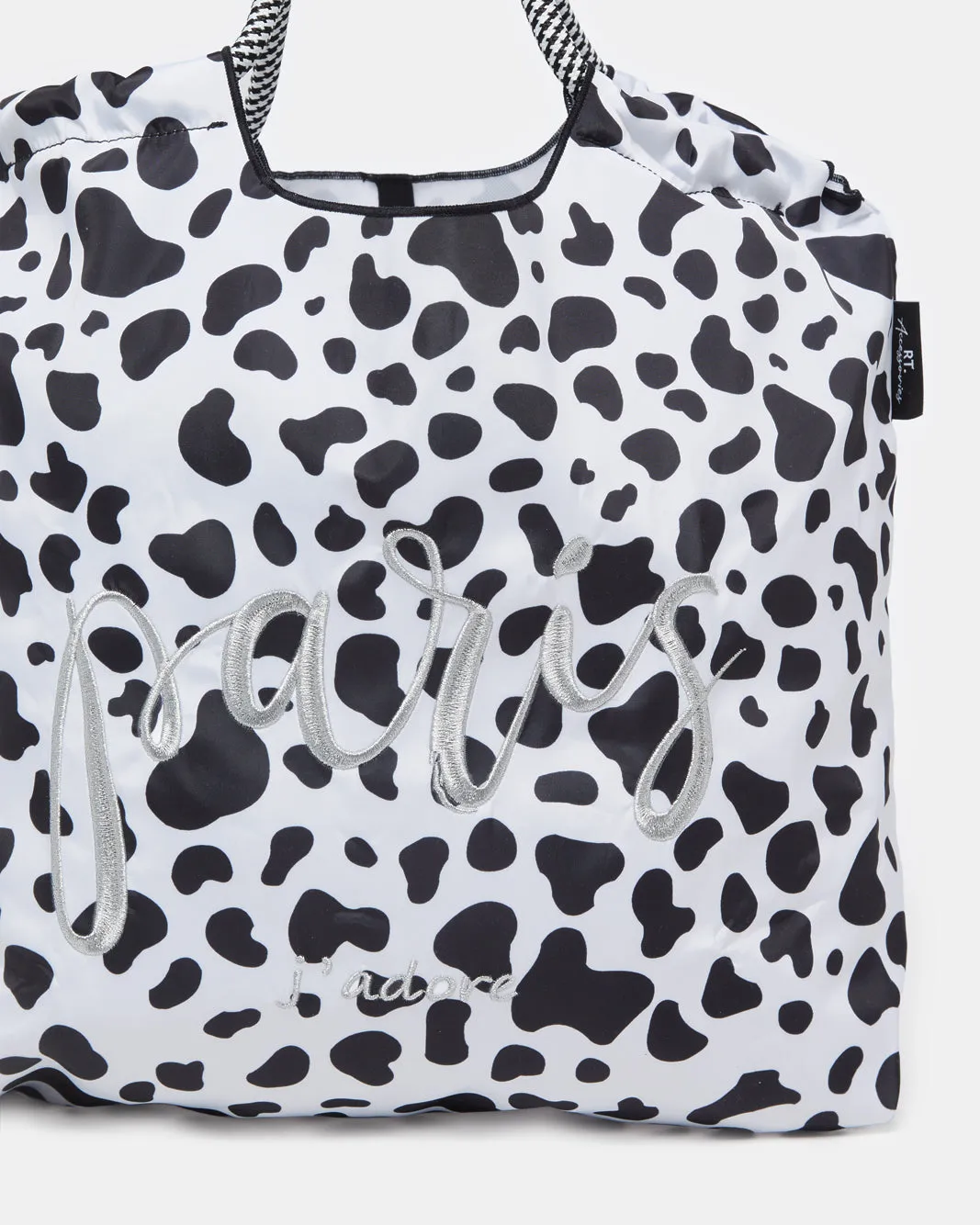 Women White And Black Print Shopper Bag sold by Redtag product image thumbnail 3