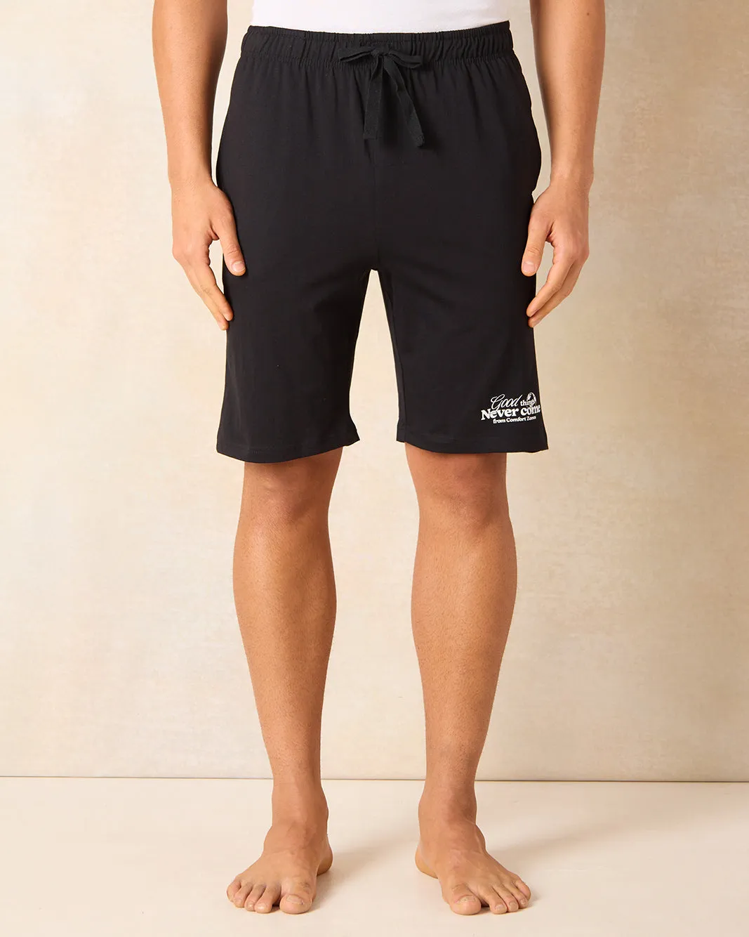 Men Black Printed Pyjama Set (2 Piece) sold by Redtag product image thumbnail 3