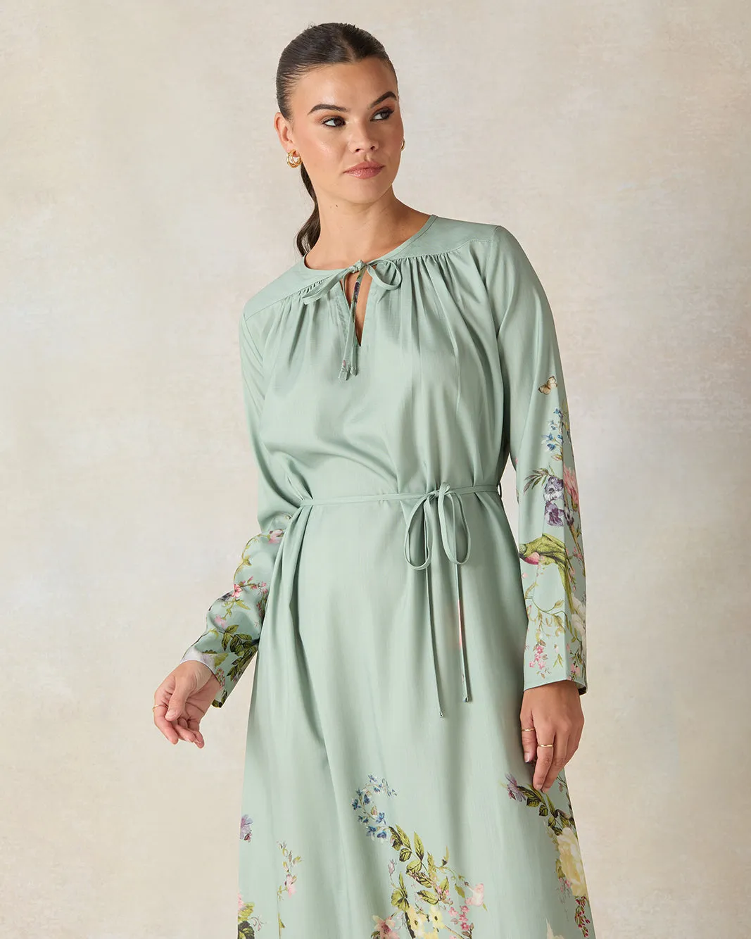 Women Green Printed Dress sold by Redtag product image thumbnail 2