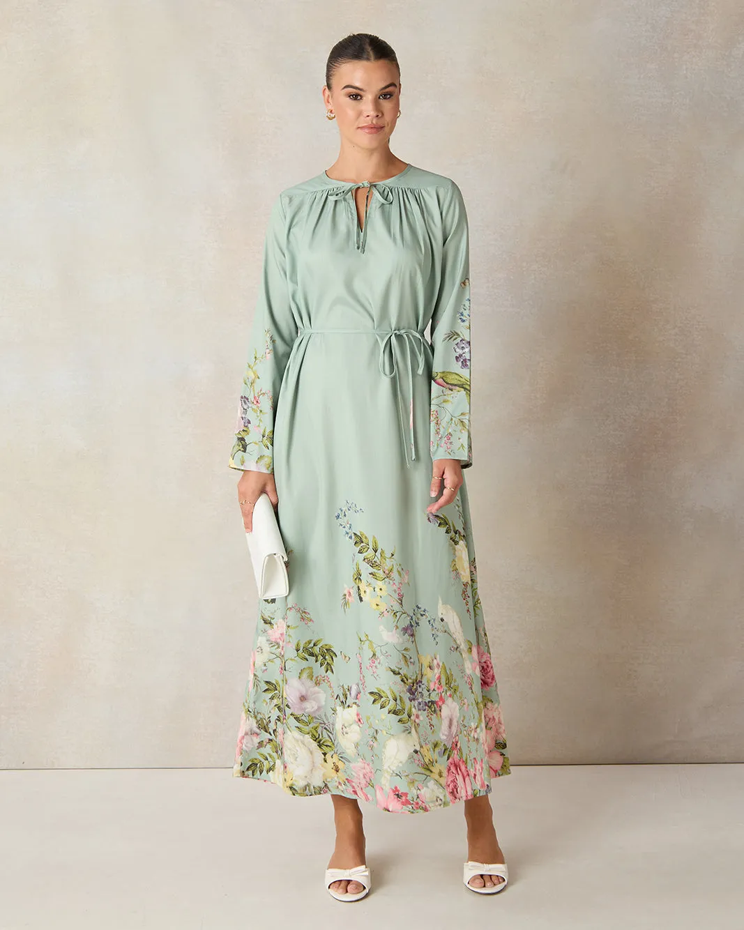 Women Green Printed Dress sold by Redtag product image thumbnail 3