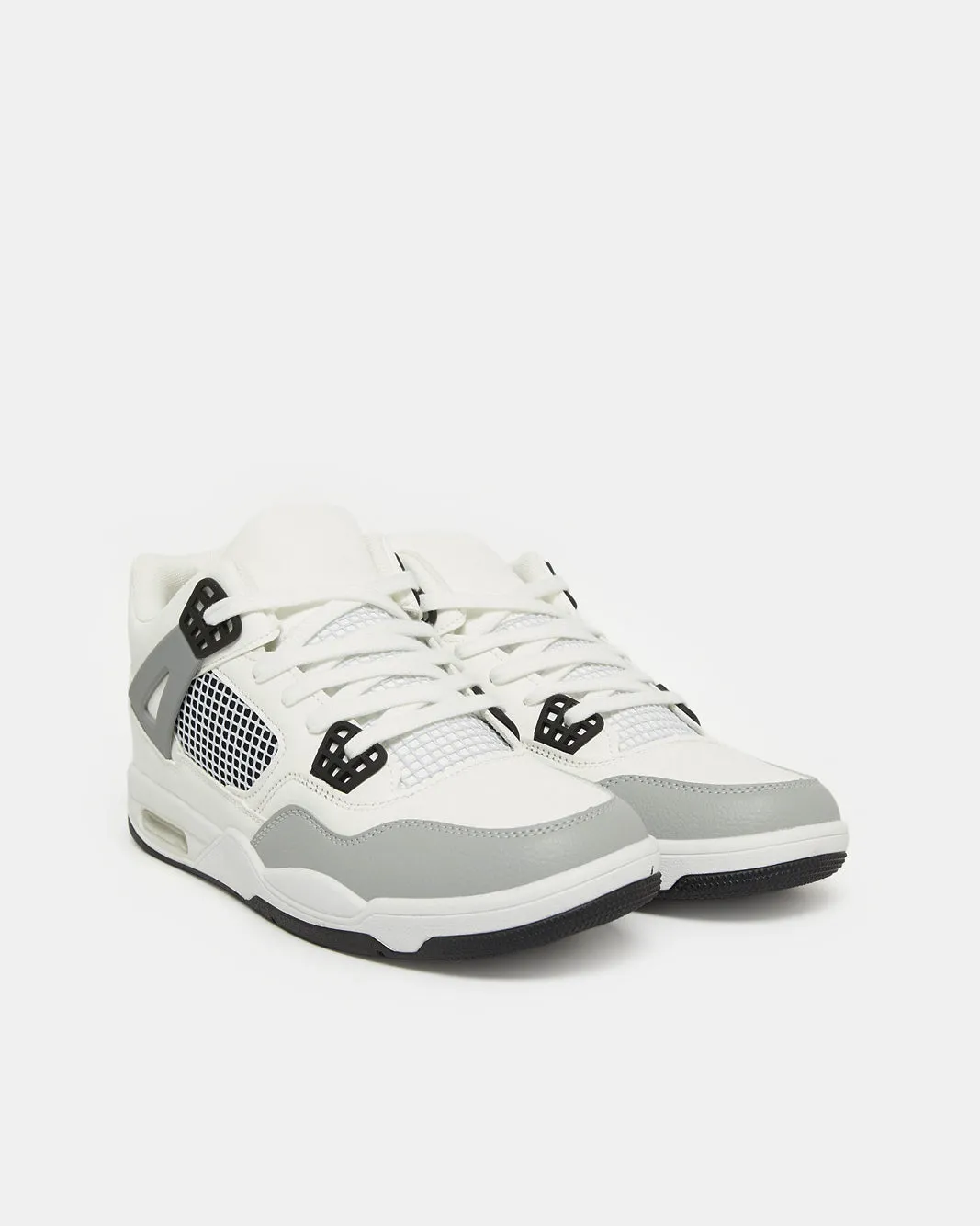 Men White Material Block Sneakers sold by Redtag product image thumbnail 2
