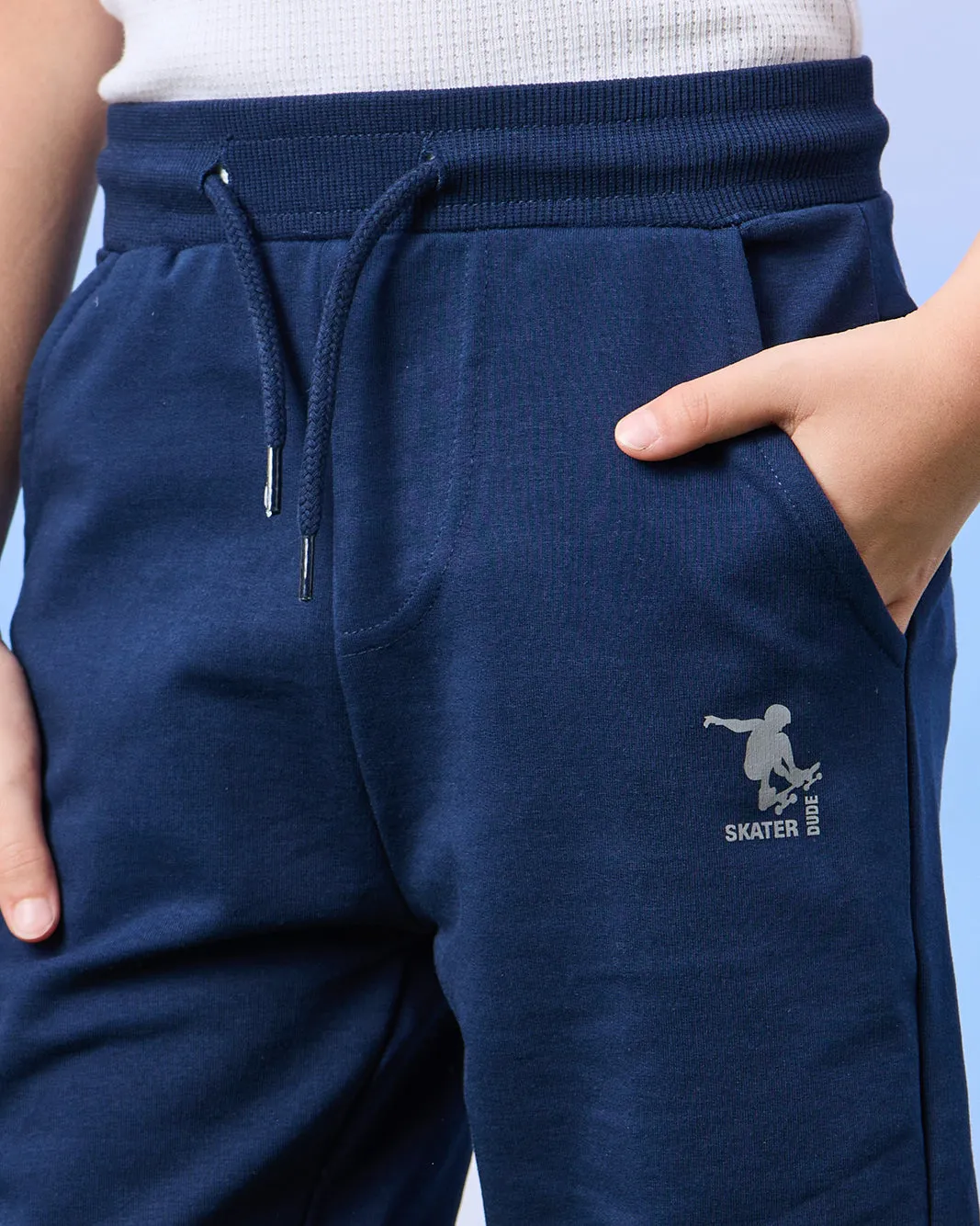 Boys Navy Elasticated Waist Active Shorts sold by Redtag product image thumbnail 4