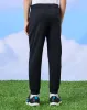 Boys Black Ottoman Jogger Pants sold by Redtag