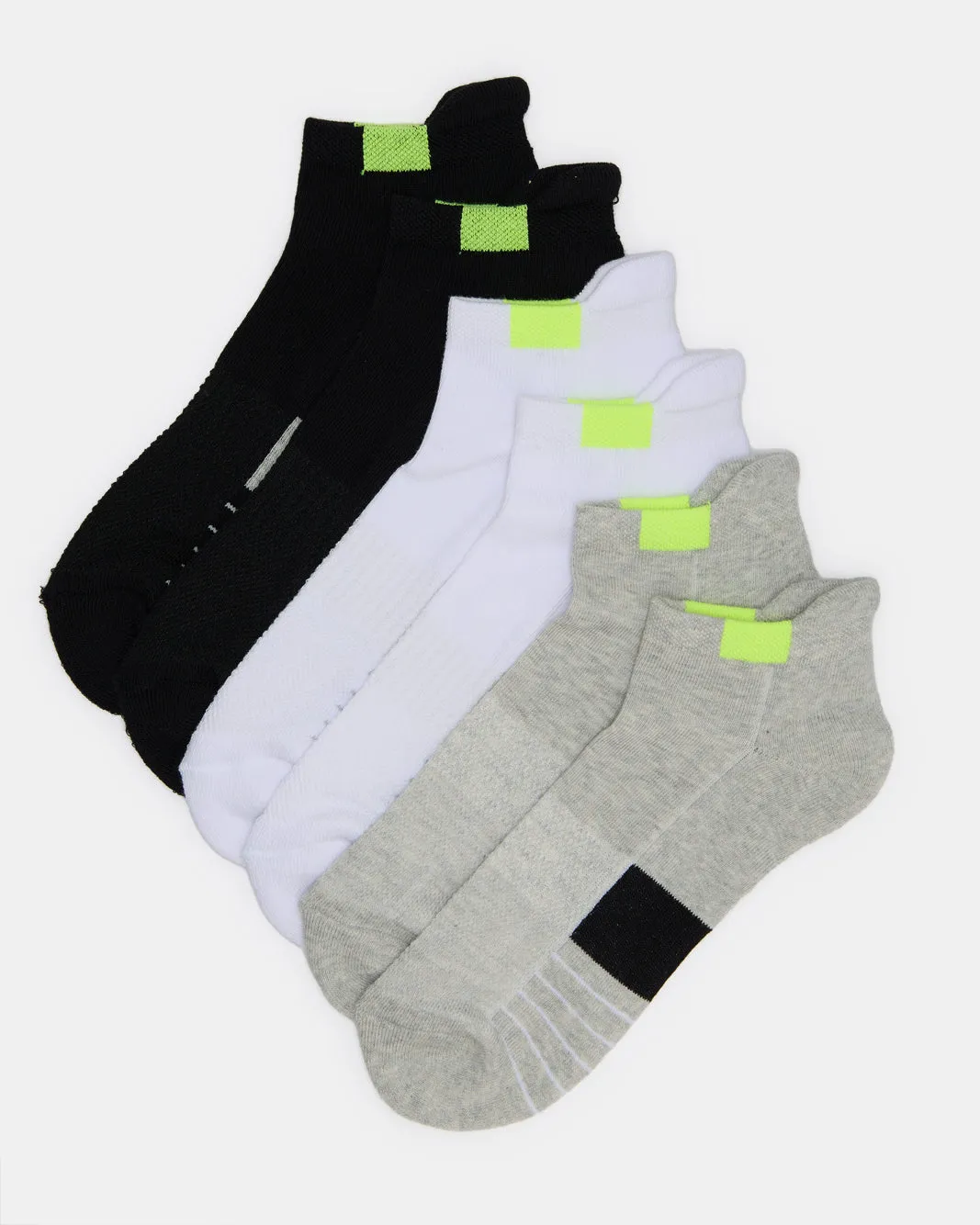 Men Assorted Ankle Length Socks (3 Pairs) sold by Redtag