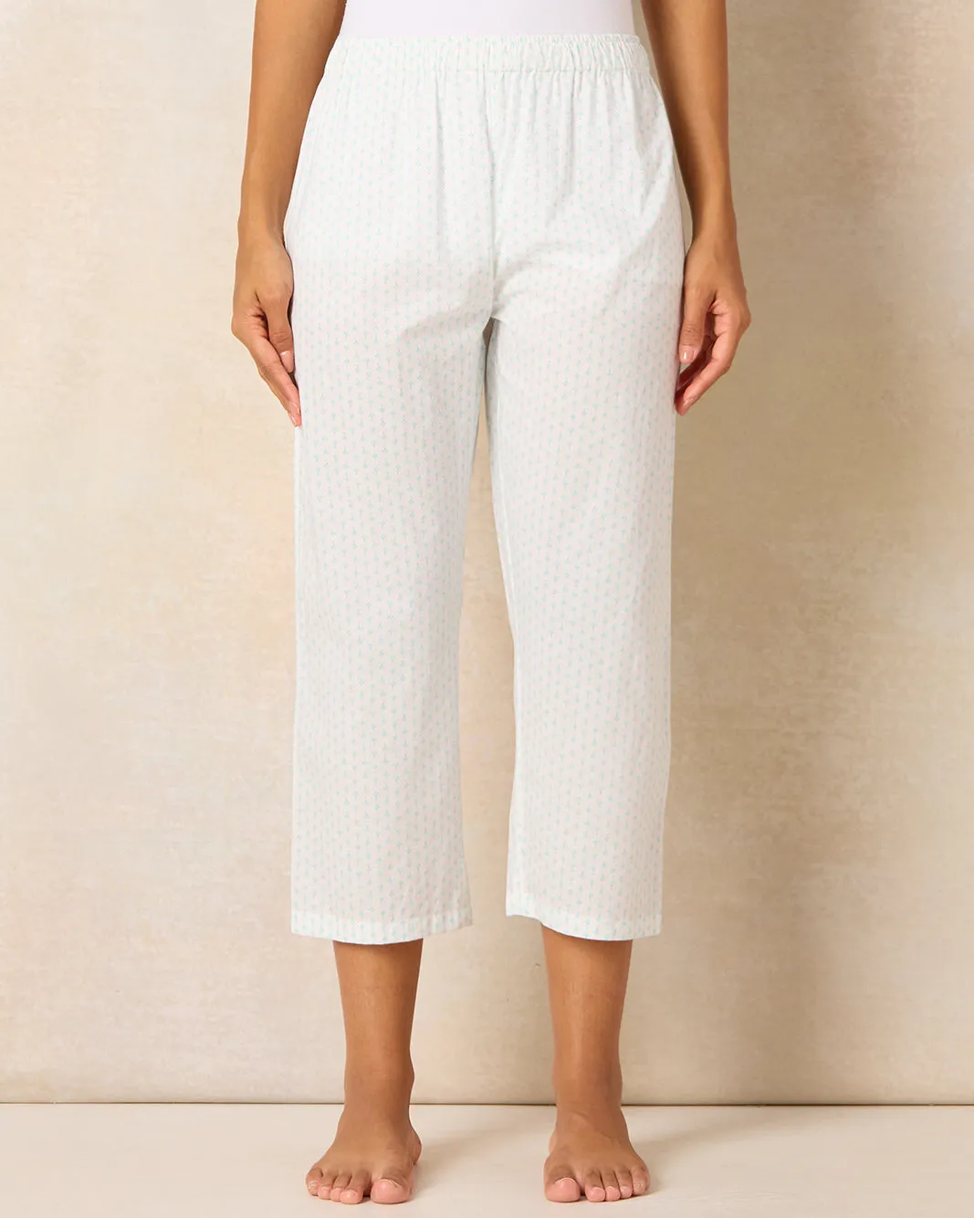 Women White Collared Pyjama Set (2 Piece) sold by Redtag product image thumbnail 3