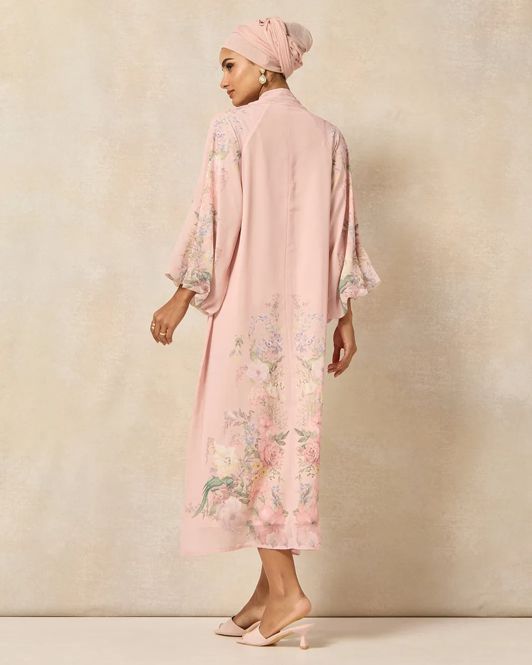 Women Pink Printed Button Front Dress sold by Redtag product image thumbnail 2