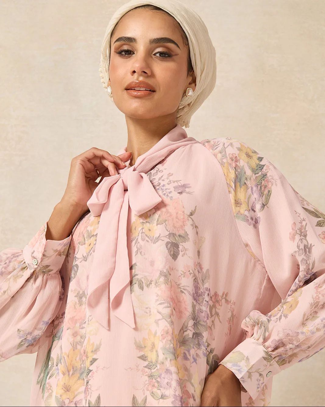 Women Pink Printed Blouse sold by Redtag product image thumbnail 4