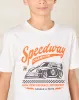 Senior Boys White Printed T-Shirt sold by Redtag