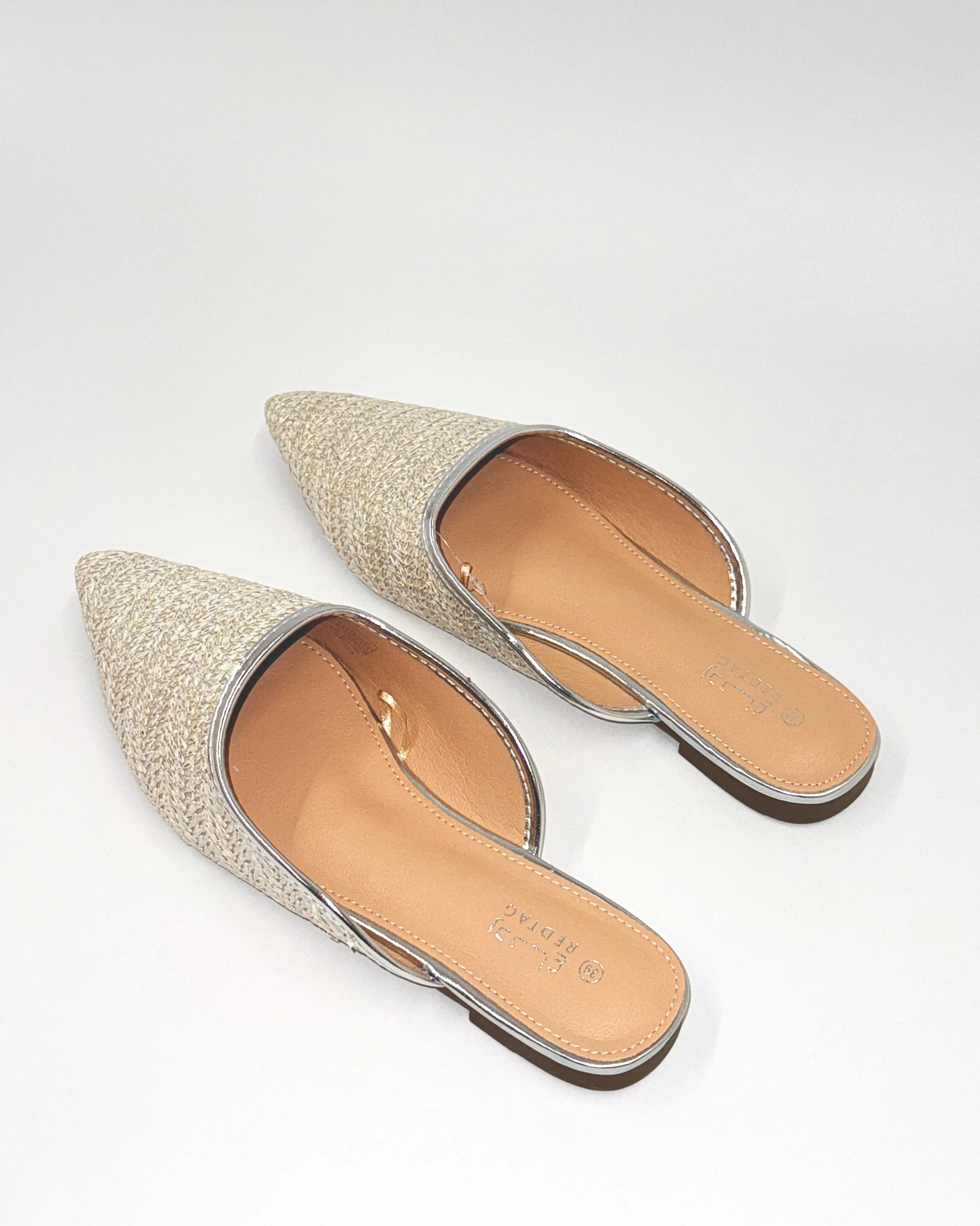 Women Beige Weaved Mule sold by Redtag product image thumbnail 4