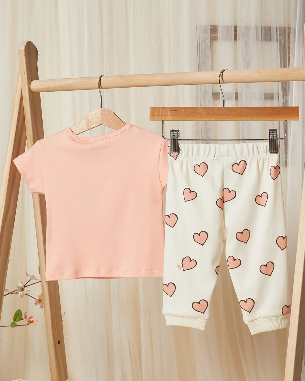 Infant Girls Pink Snoopy Pyjama Set (2 Piece) sold by Redtag product image thumbnail 4