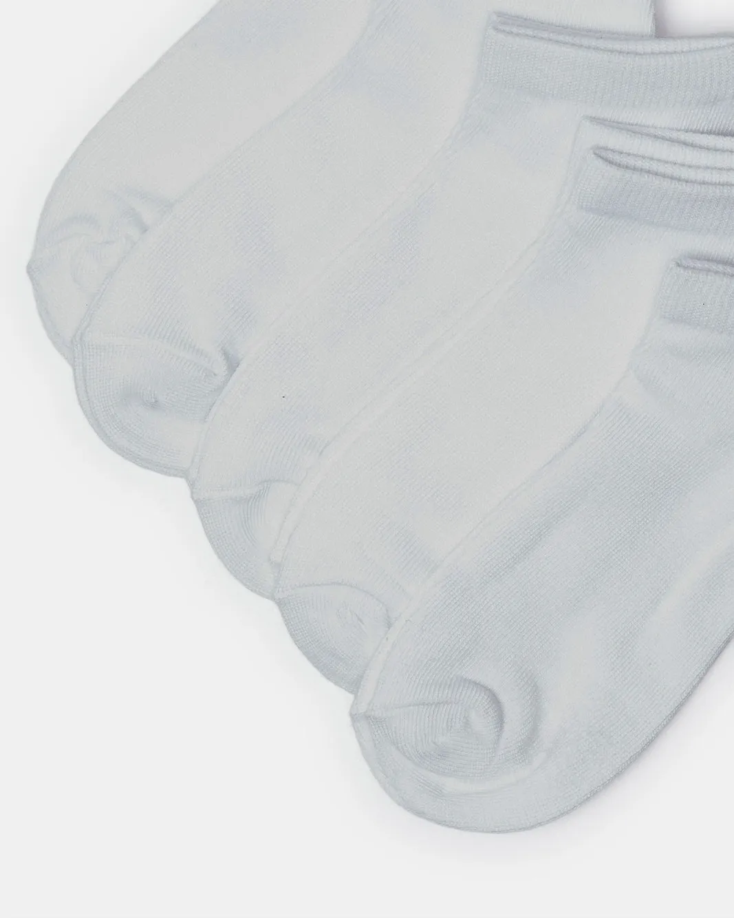 Senior Boys White Ankle Socks Set (5 Pairs) sold by Redtag product image thumbnail 3