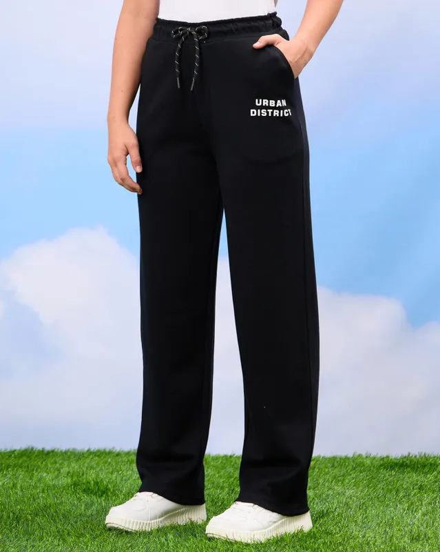 Senior Girls Black Track Pants sold by Redtag