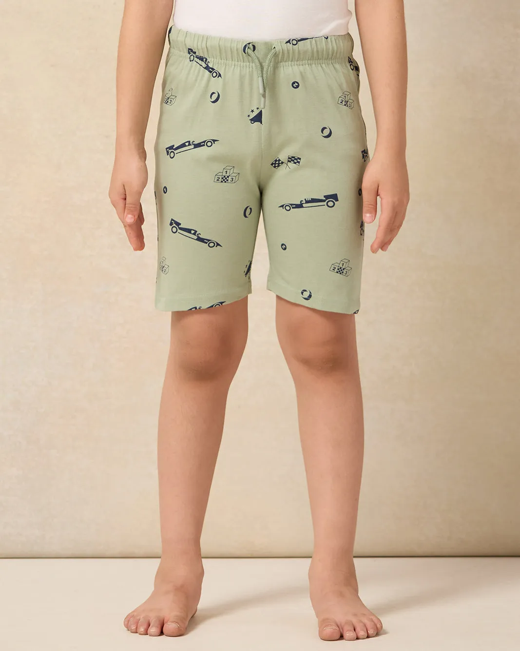 Boys Green Printed Pyjama Set (2 Piece) sold by Redtag product image thumbnail 3