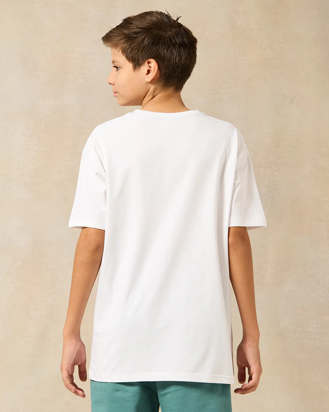 Senior Boys White Black Panther T-Shirt sold by Redtag product image thumbnail 3