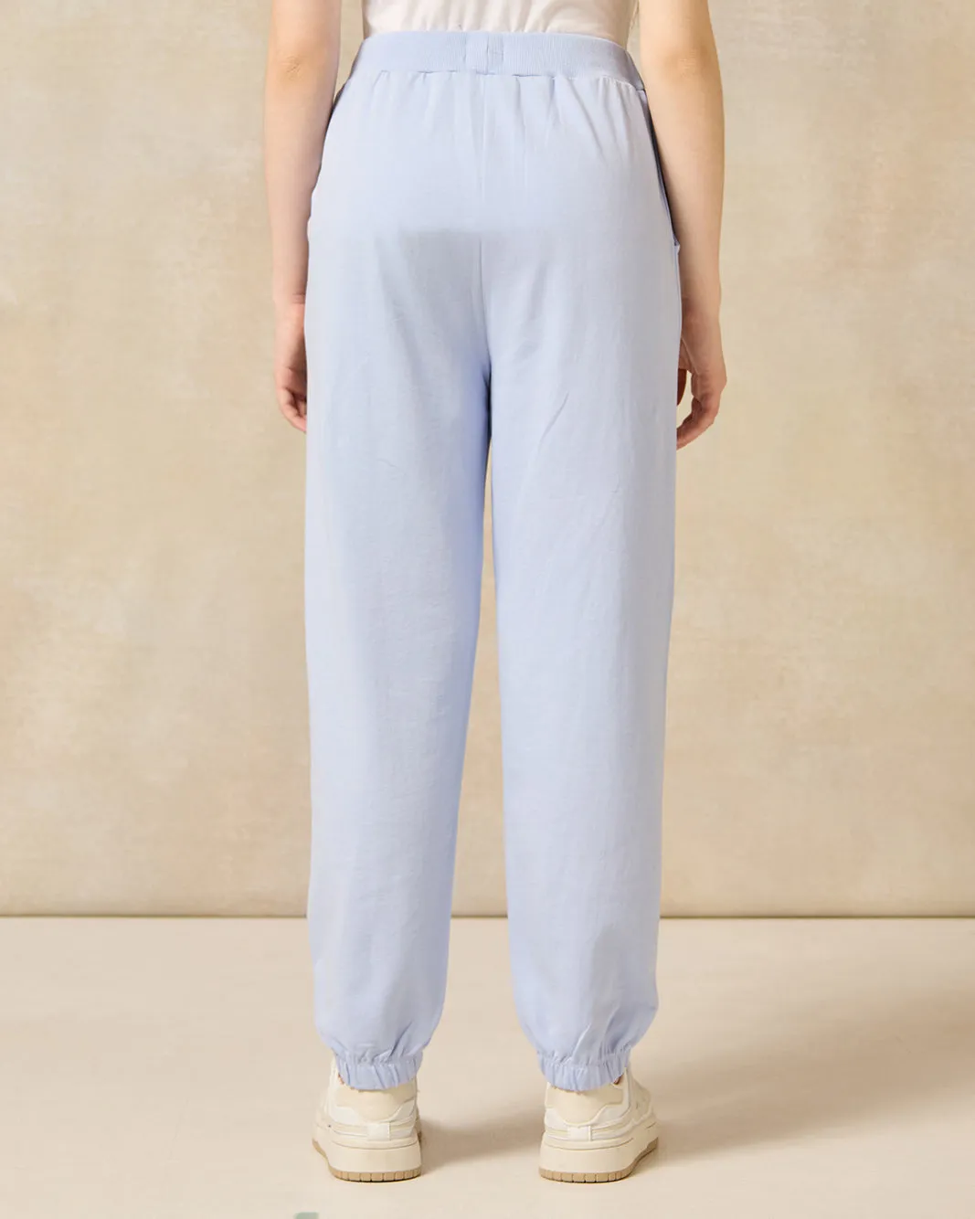 Senior Girls Blue Printed Active Pants sold by Redtag product image thumbnail 3