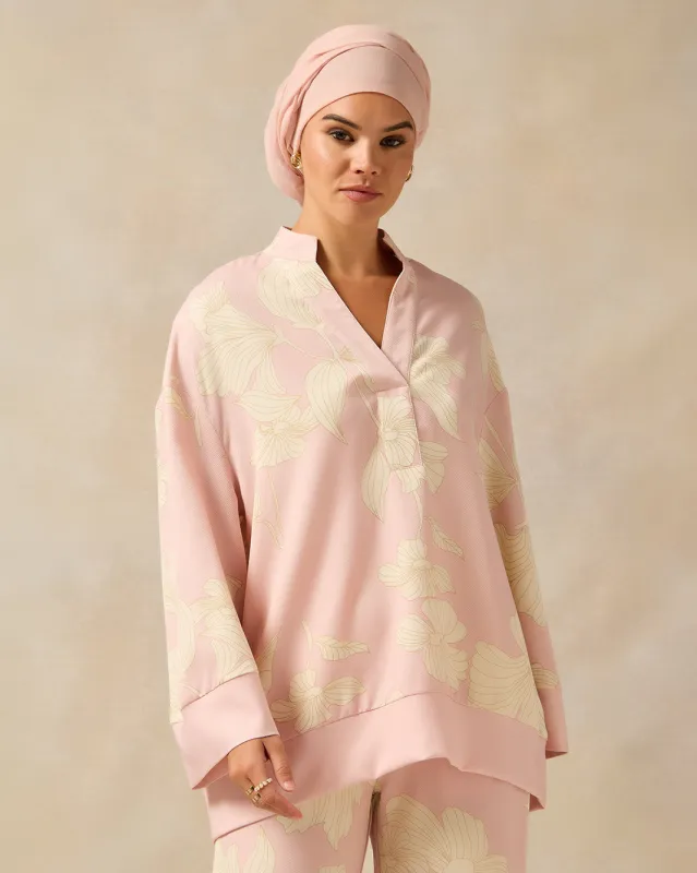 Women Pink Printed Blouse sold by Redtag