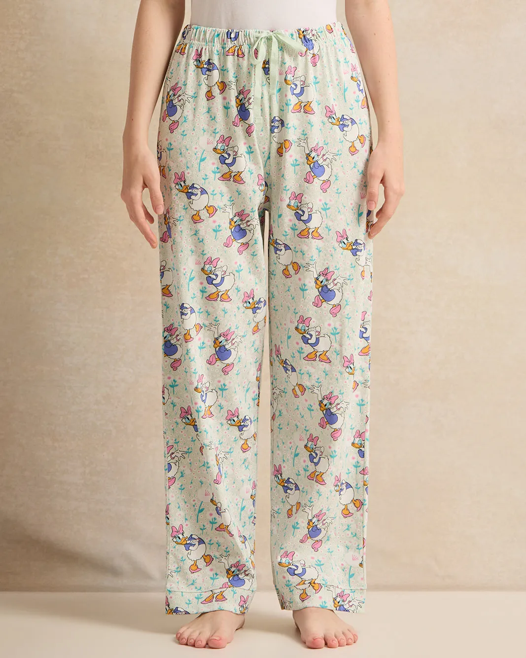 Senior Girls Mint Daisy Button Front Pajama Set (2 Piece) sold by Redtag product image thumbnail 3