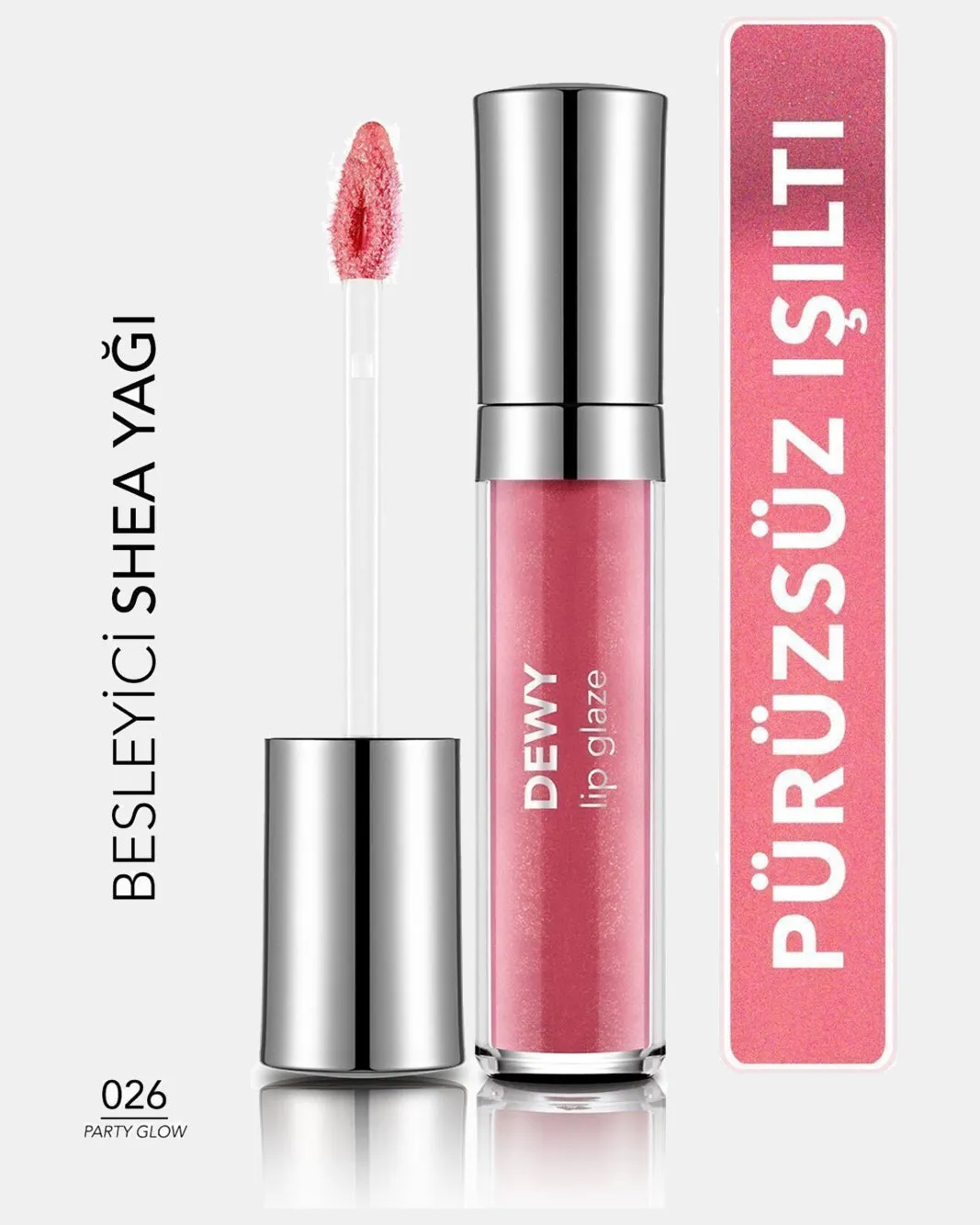 Flormar Dewy Lip Glaze 026 Party Glow sold by Redtag product image thumbnail 3