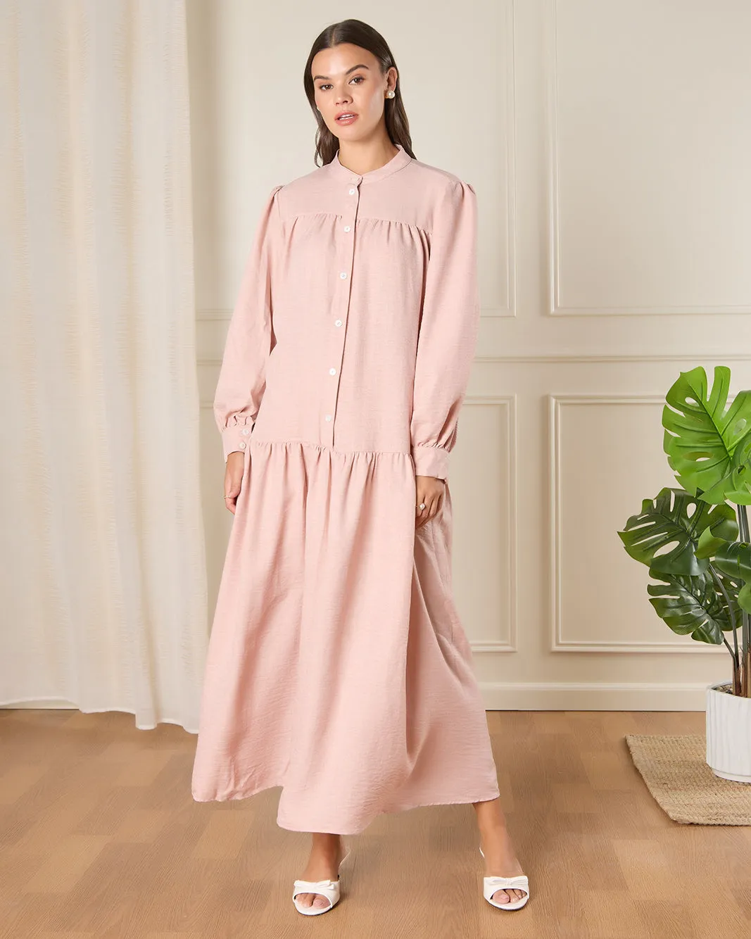 Women Pink Maxi Dress sold by Redtag product image thumbnail 4