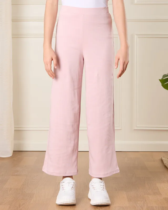 Senior Girls Pink Embellished Wide Leg Pants sold by Redtag