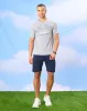 Men Grey Basic Graphic T-shirt sold by Redtag