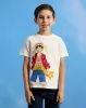 Boys White One Piece Print T-Shirt sold by Redtag