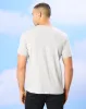 Men Grey Basic Solid T-Shirt sold by Redtag