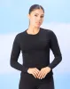 Women Black Solid Long Sleeve T-shirt sold by Redtag