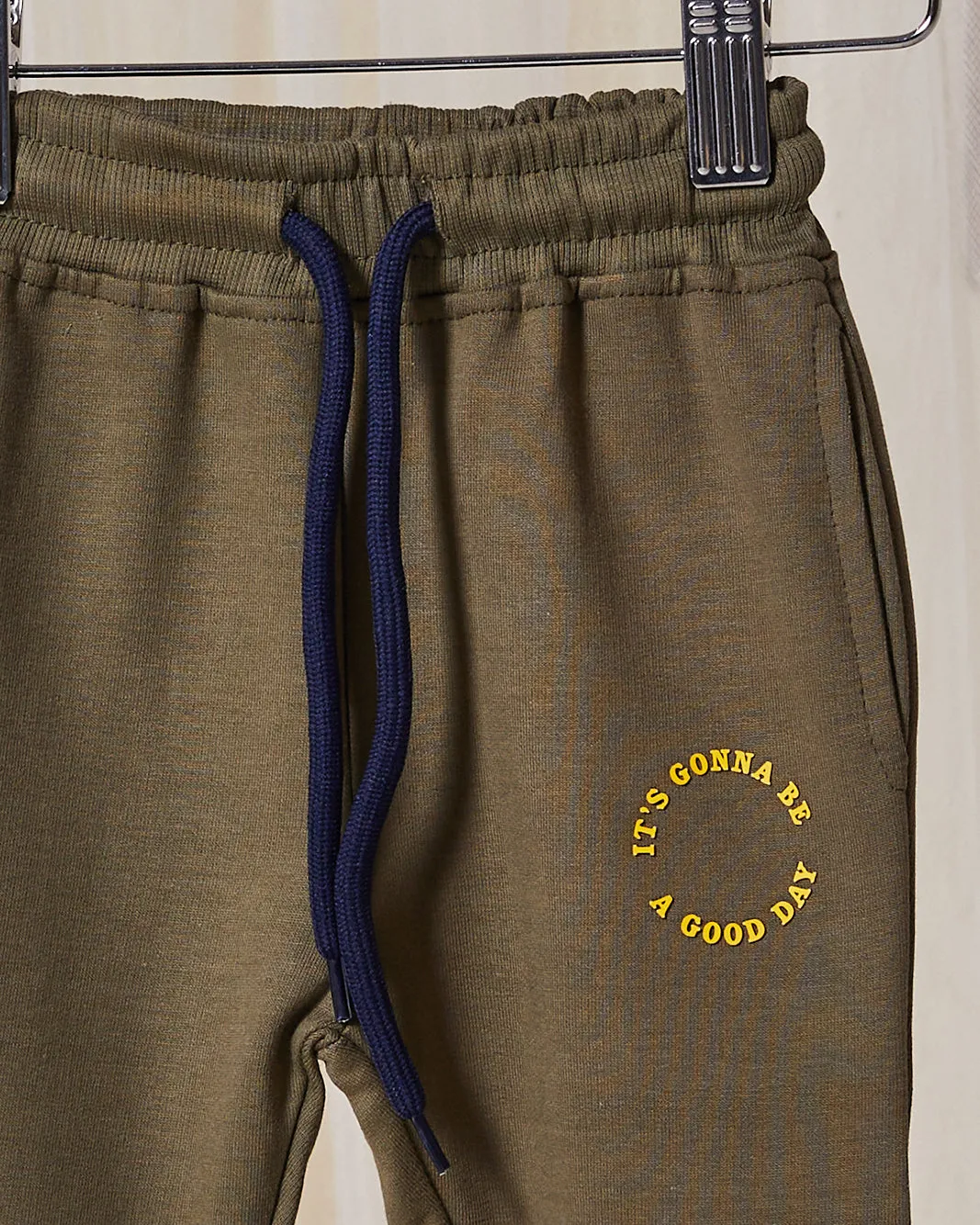 Infant Boys Olive Printed Track Pants sold by Redtag product image thumbnail 2