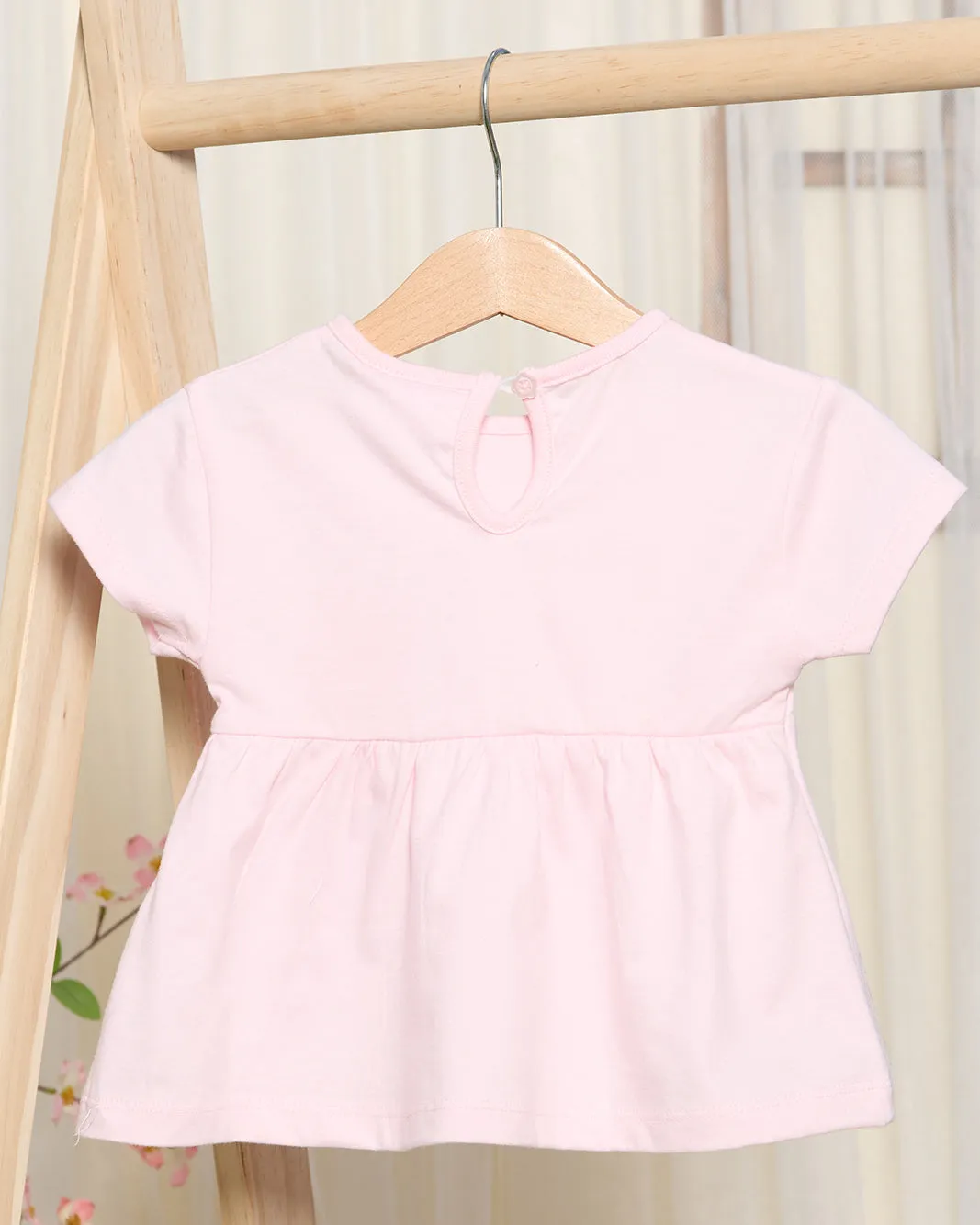 Infant Girls Pink Blouse With Girl Print sold by Redtag product image thumbnail 4