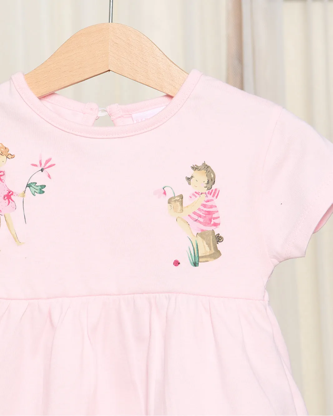 Infant Girls Pink Blouse With Girl Print sold by Redtag product image thumbnail 2