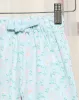 Infant Girls Blue Floral Print Jogger Pants sold by Redtag
