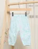 Infant Girls Blue Floral Print Jogger Pants sold by Redtag