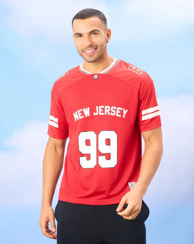 Men Red Active T-Shirt sold by Redtag