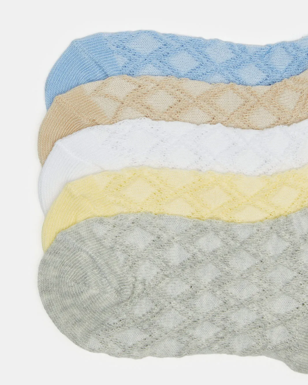 Girls Assorted Print Ankle Socks (5 Pairs) sold by Redtag product image thumbnail 4