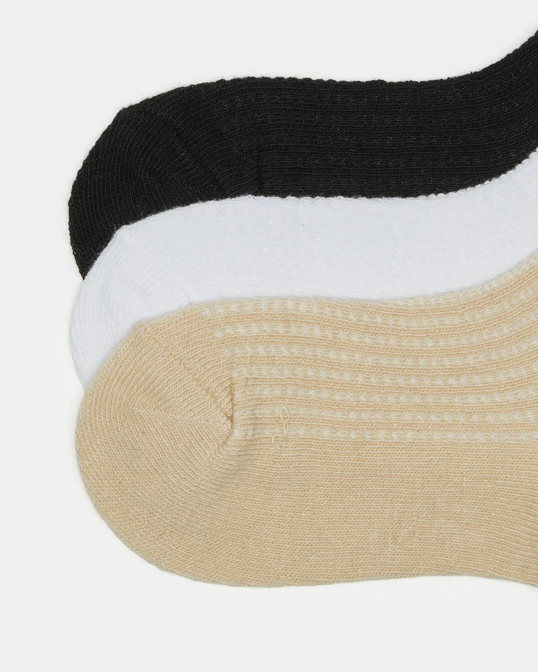 Girls Assorted Print Ankle Socks (3 Pairs) sold by Redtag product image thumbnail 2