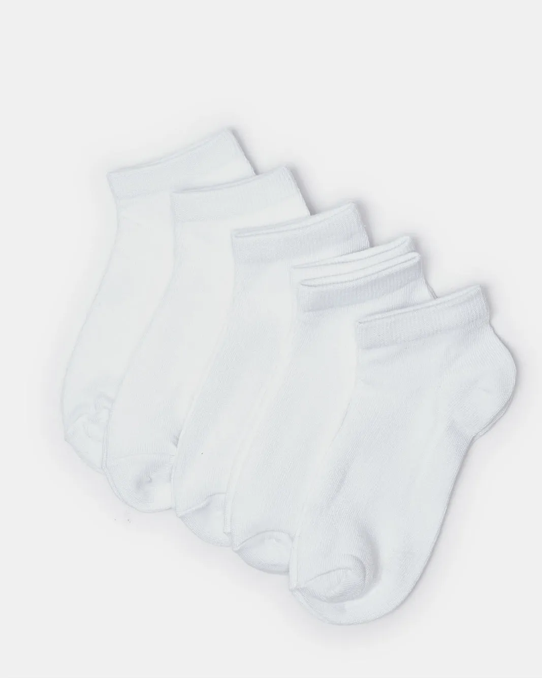 Boys White Socks Set (Pack Of 5) sold by Redtag