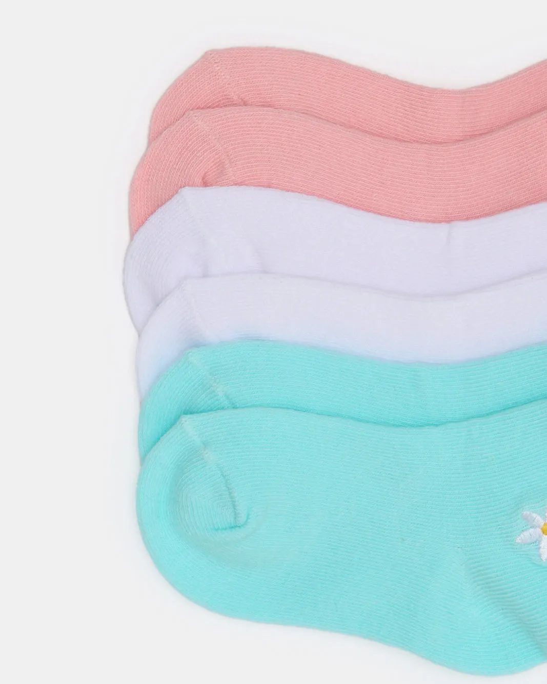 Infant Girls Assorted Ankle Length Socks (Pack Of 3) sold by Redtag product image thumbnail 2