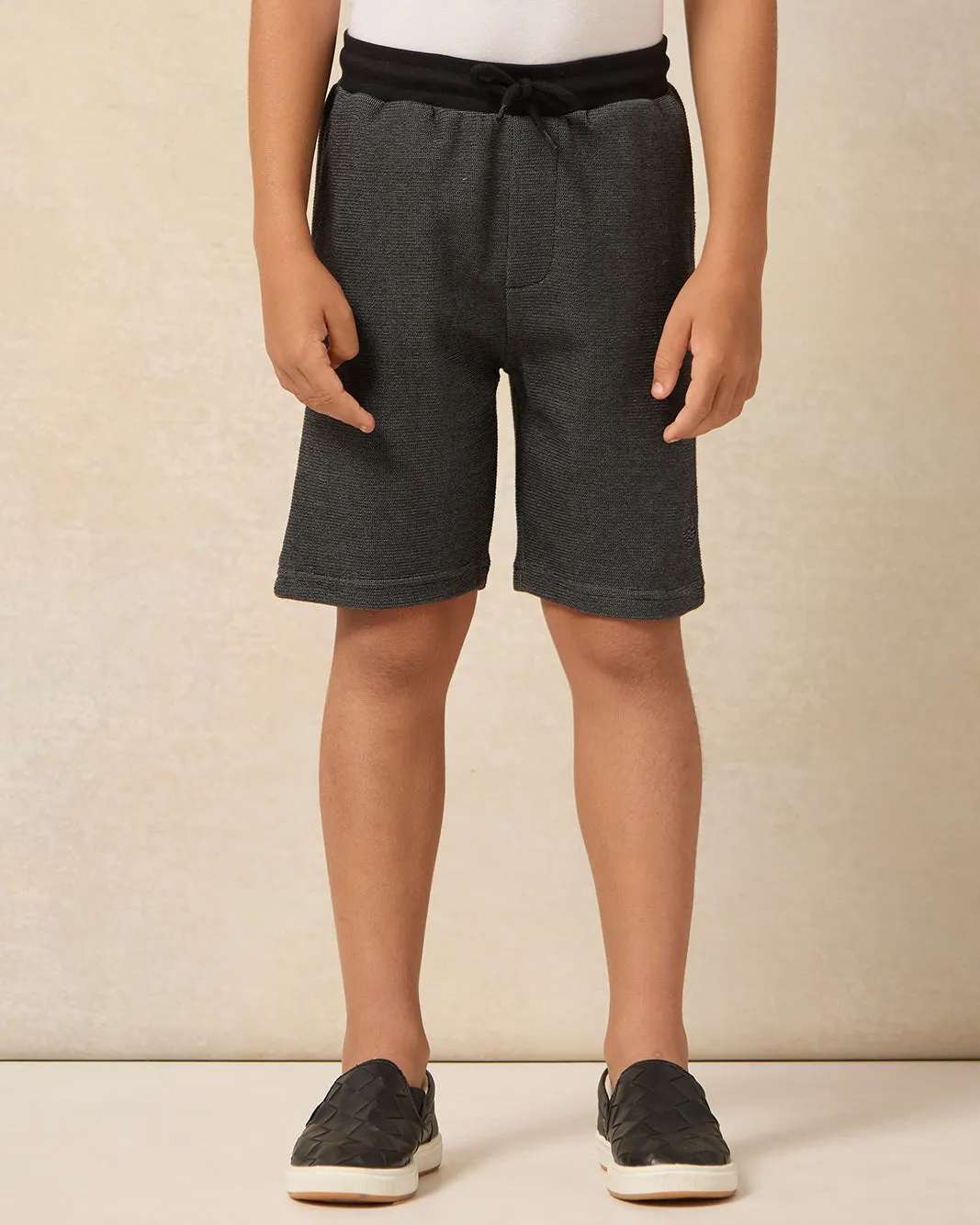 Boys Black Shorts sold by Redtag
