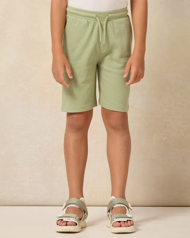 Boys Green Shorts sold by Redtag