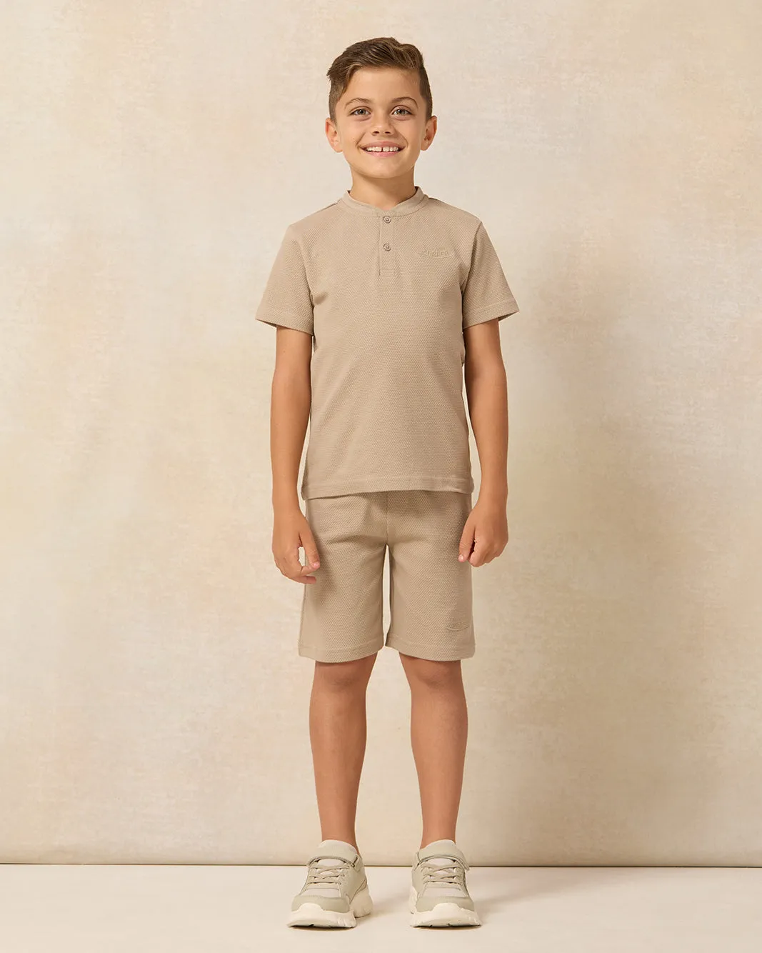 Boys Beige Shorts sold by Redtag product image thumbnail 2