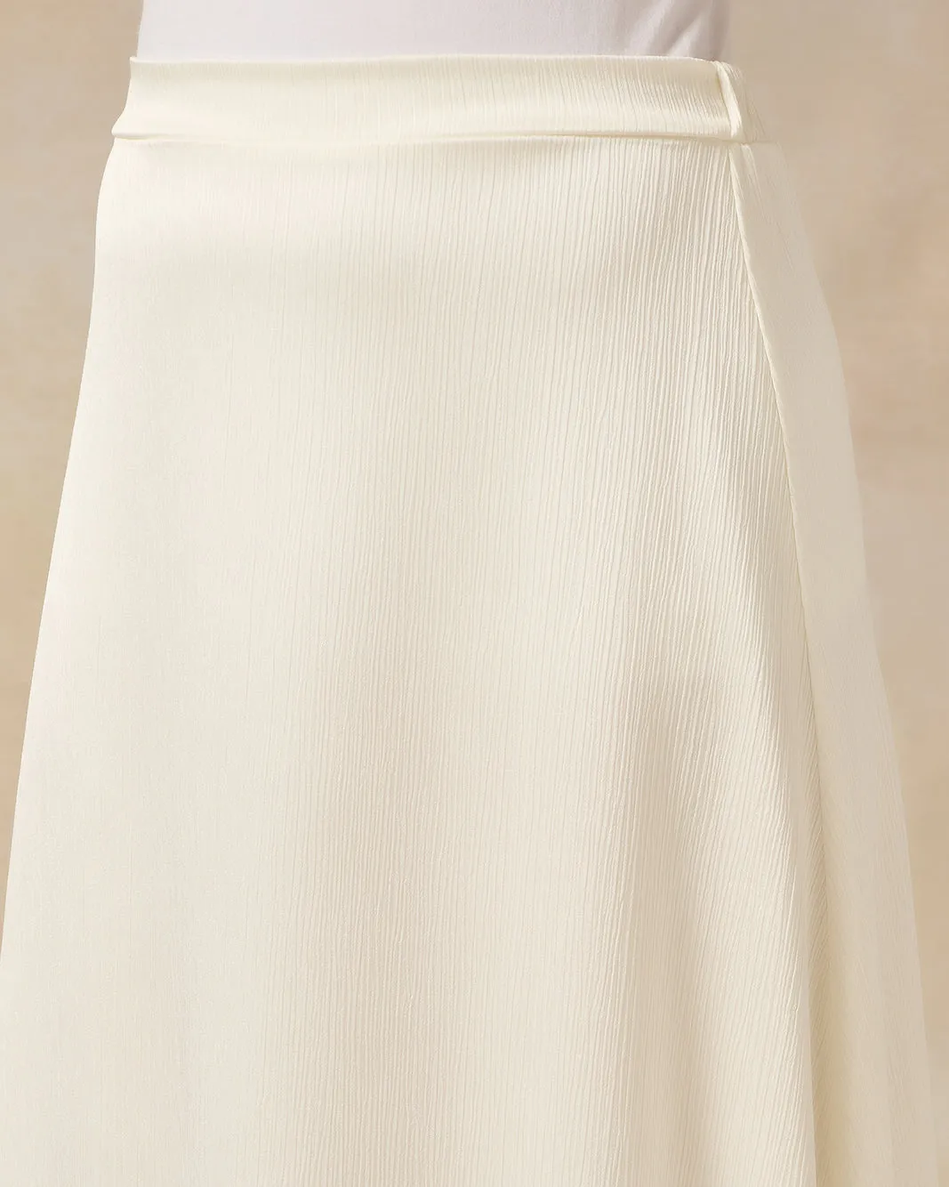Women Ivory Plain Wide Leg Trousers sold by Redtag product image thumbnail 4