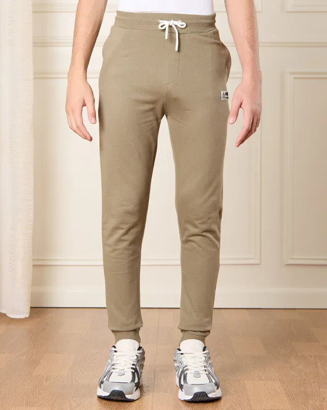 Senior Boys Green Basic Track Pants sold by Redtag