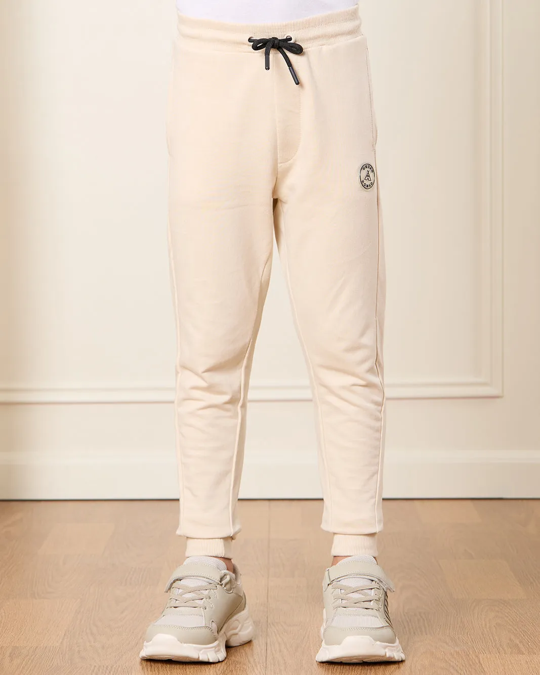 Boys Beige Basic Active Pants sold by Redtag