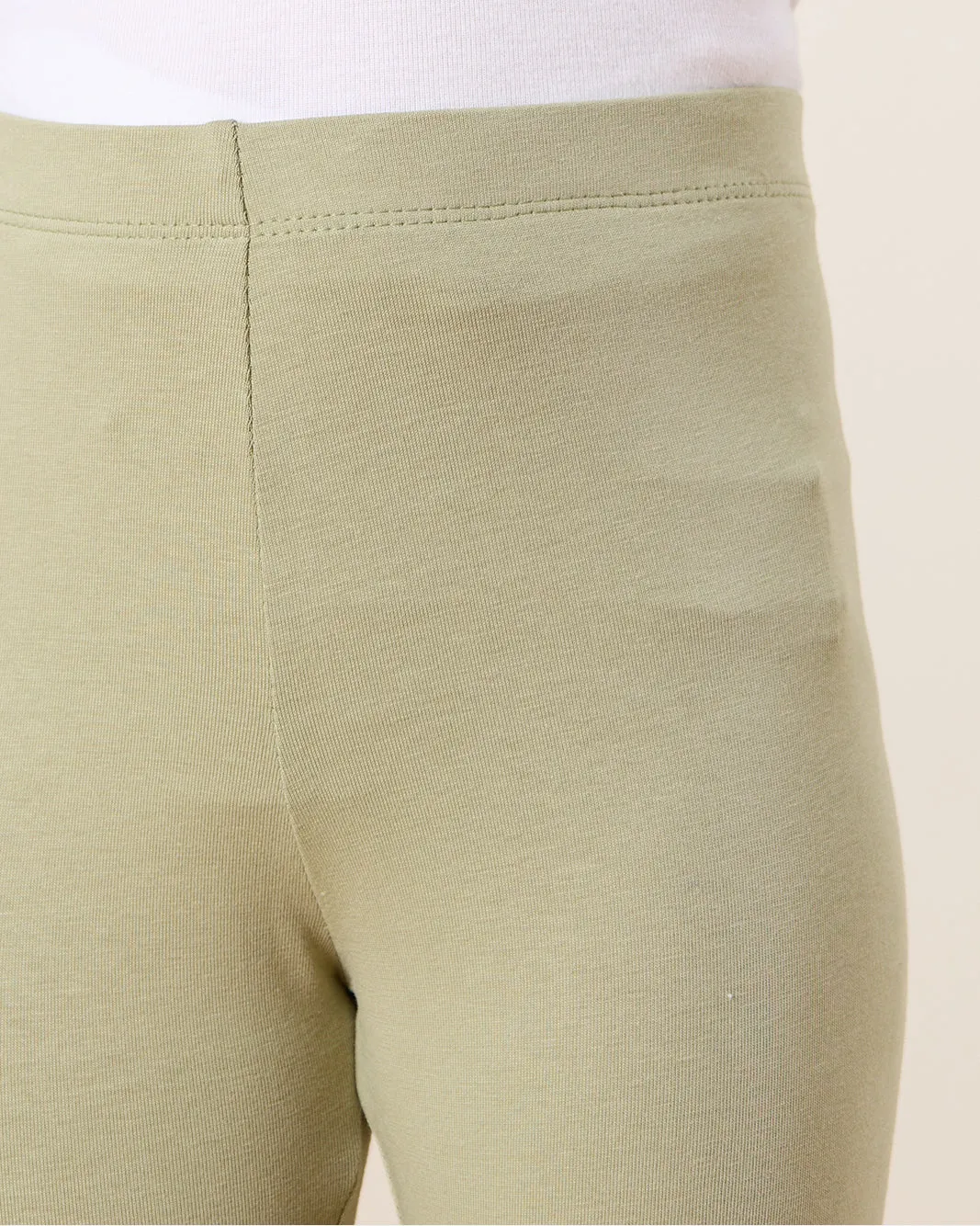 Girls Green Plain Legging sold by Redtag product image thumbnail 4