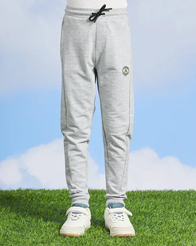 Boys Grey Embellished Active Pants sold by Redtag