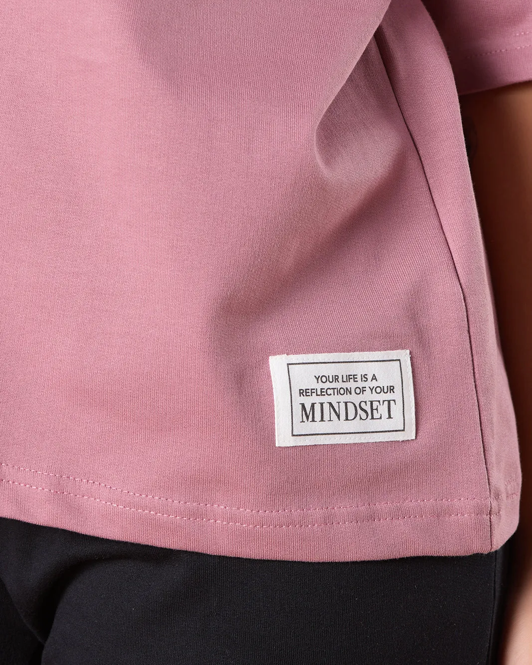 Women Pink Plain Active T-Shirt sold by Redtag product image thumbnail 5