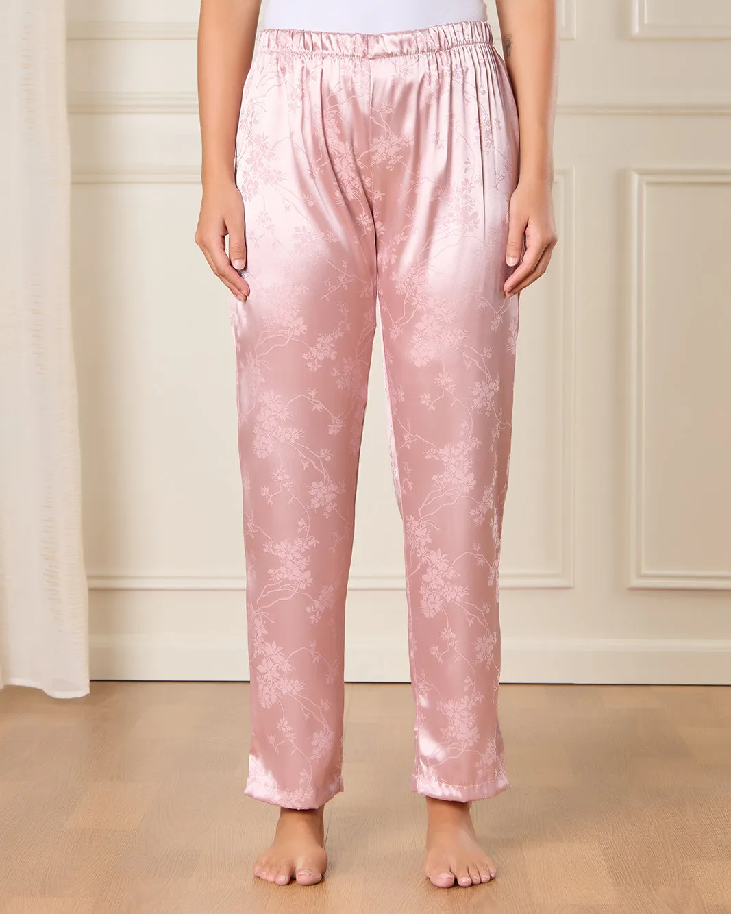 Women Pink Printed Pajama Set (2 Piece) sold by Redtag product image thumbnail 3