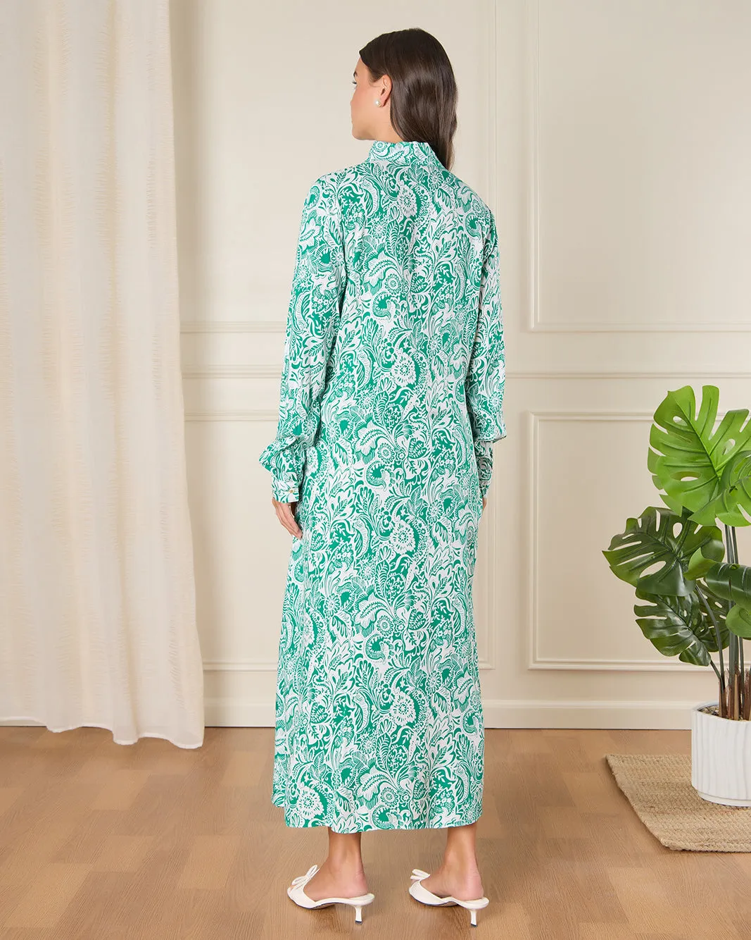 Women Green Printed Casual Dress sold by Redtag product image thumbnail 3
